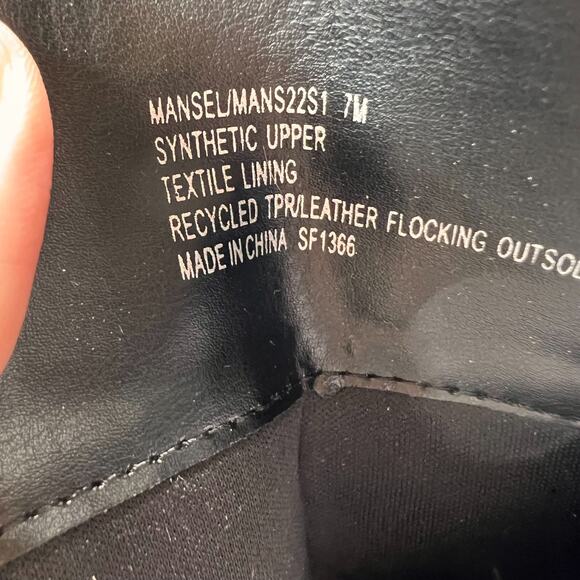 Steve Madden Mansel Platform Lace Up Combat Boots Lug Sole Black Women's 7M - Picture 10 of 12